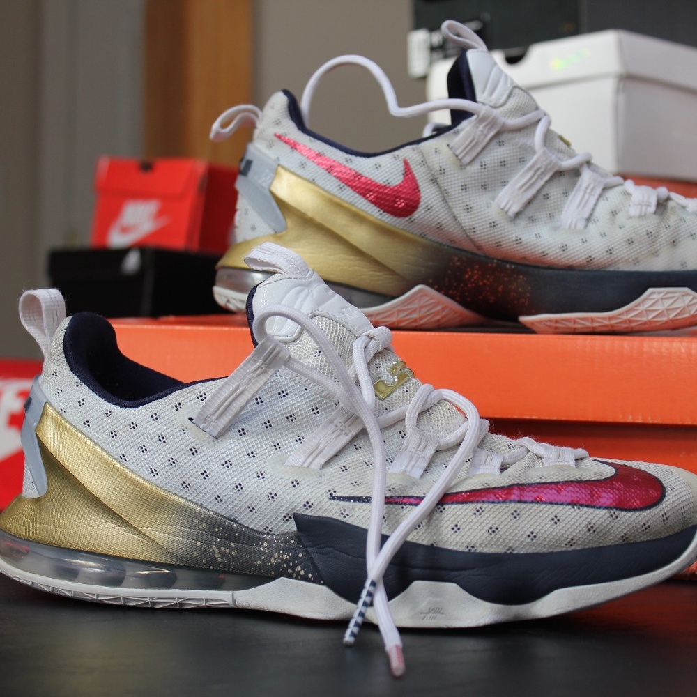 Nike LeBron 13 Low Olympics 831925-164
